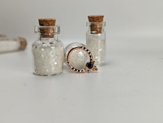 Cassiopeia Blazing Red Topaz Rose Gold 14g Hinged Ring