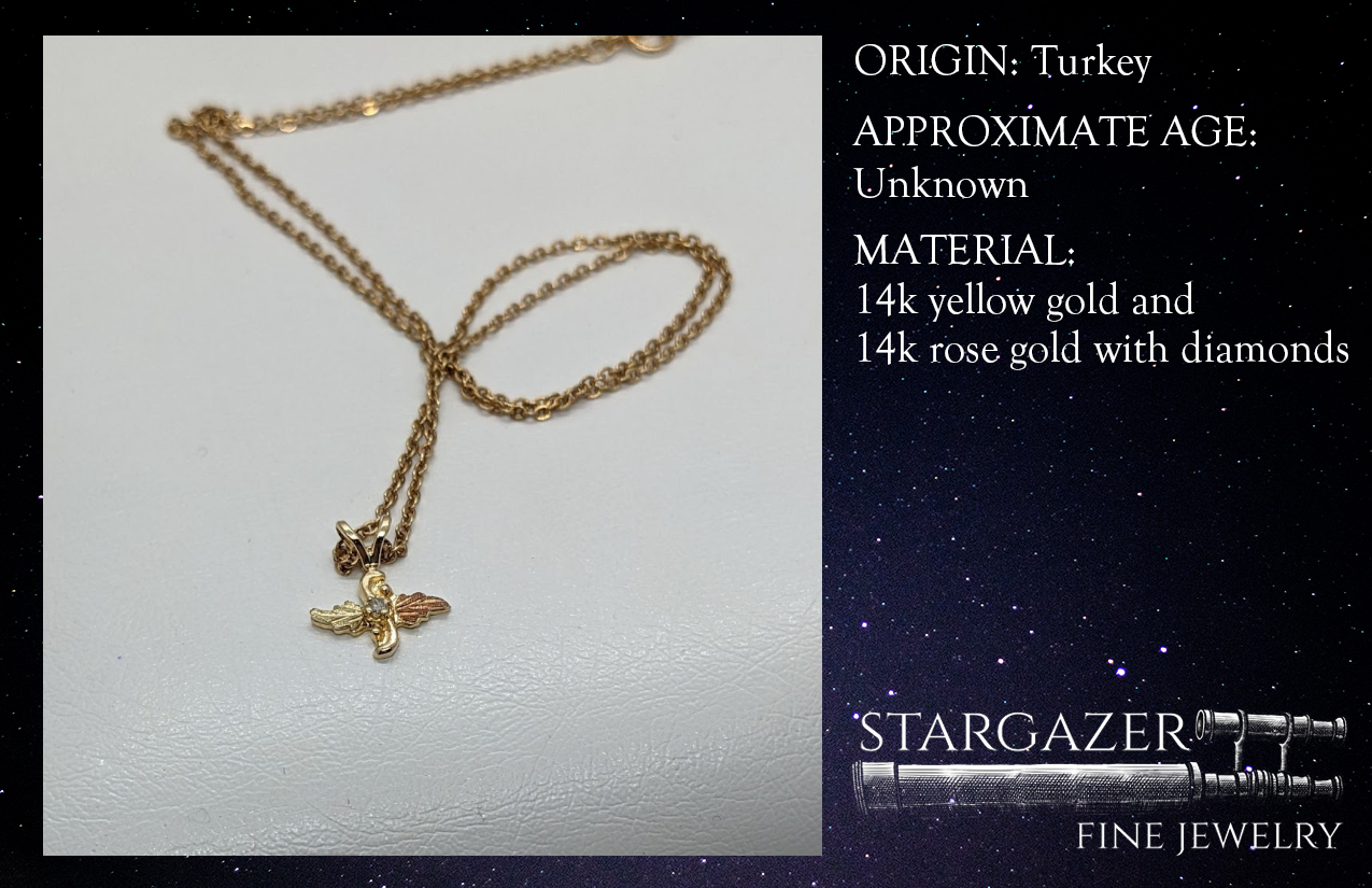 Turkish Diamond Leaf Ring