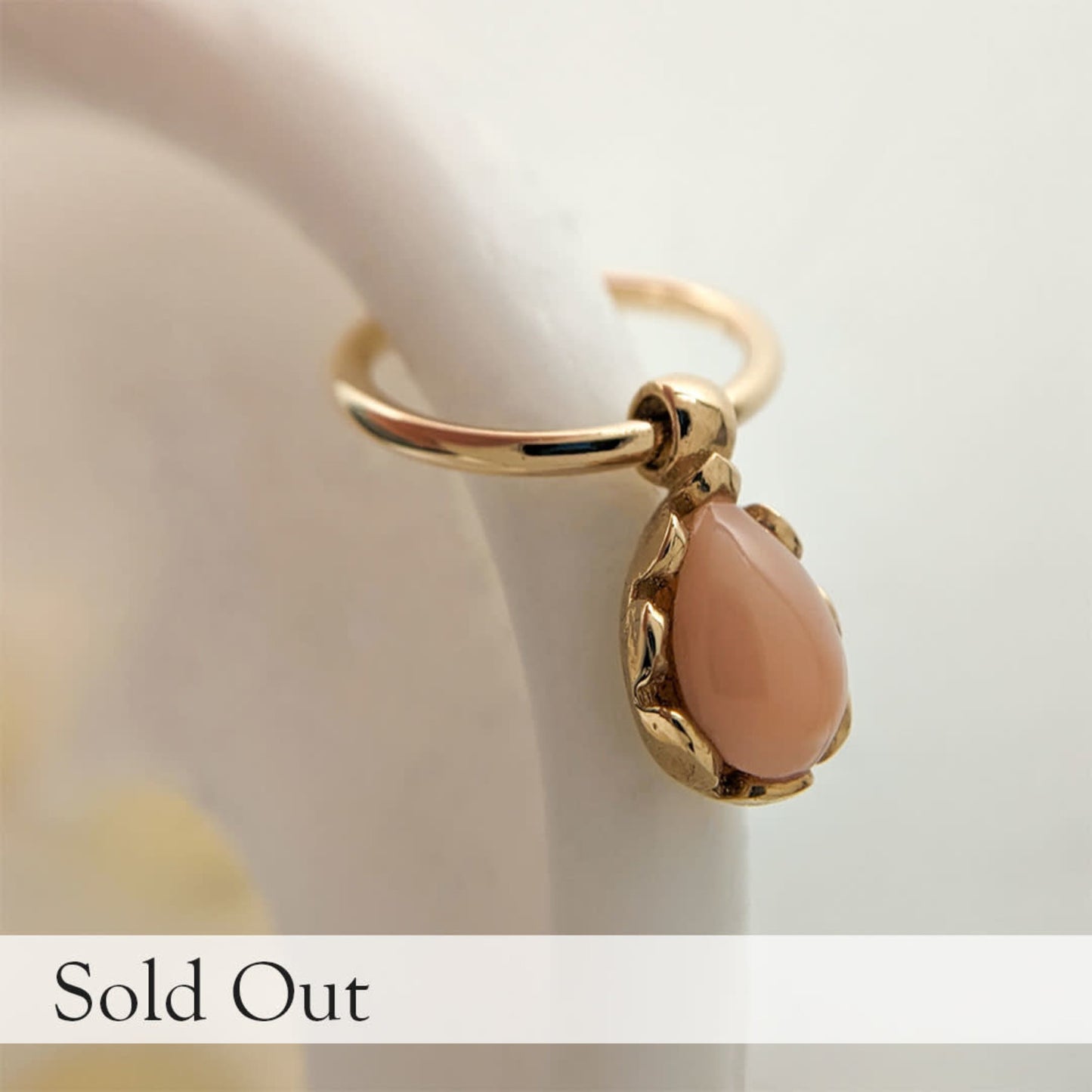 Pink Coral Dangle