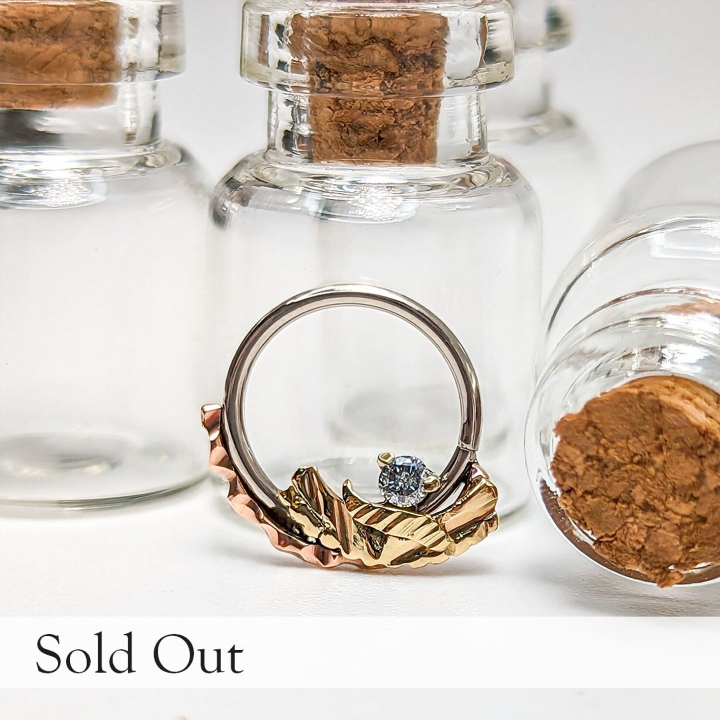 Textured Diamond Seamless Ring