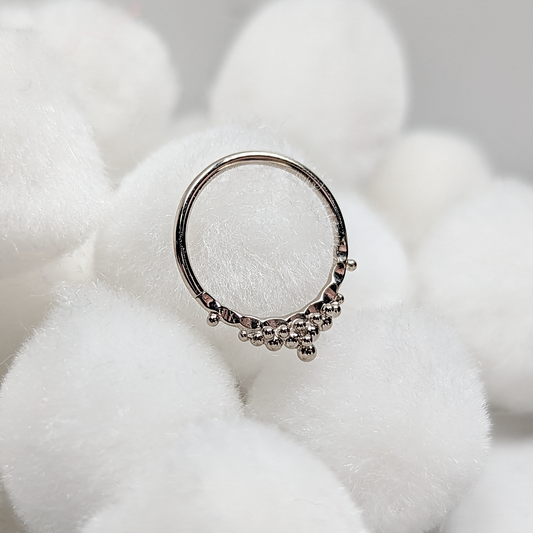 Stylized Crimped Ring