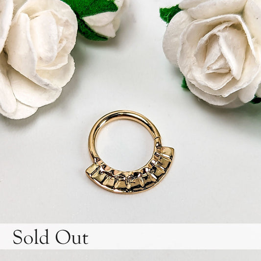 Double Sided Crimped Orb