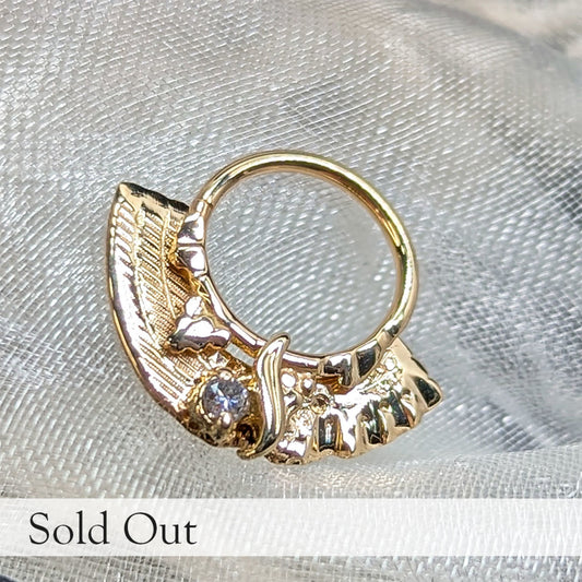 Diamond Shield Ring