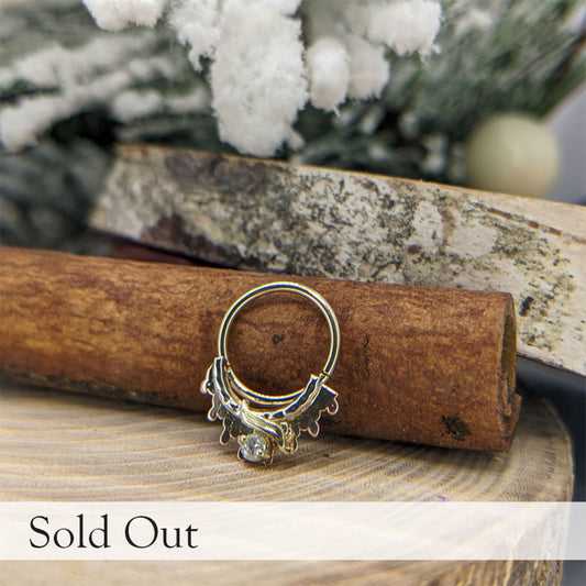 Diamond Shield Ring