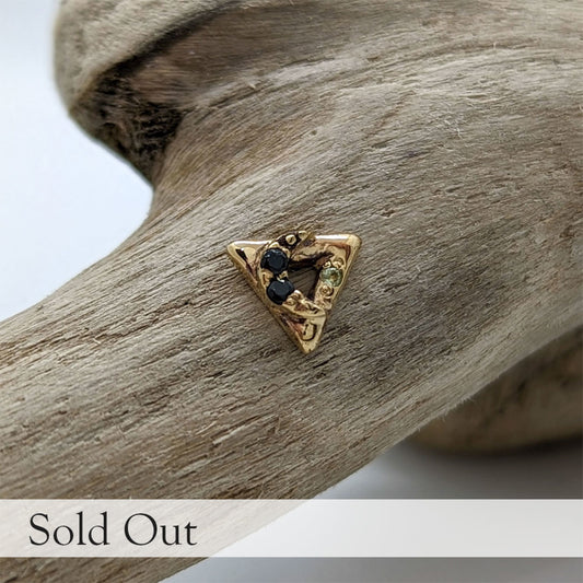 Moon Over Triangle Threadless End