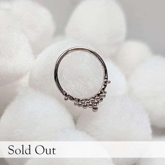 Stylized Crimped Ring