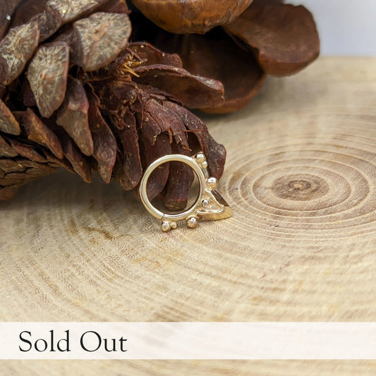 Triangle Drop Ring