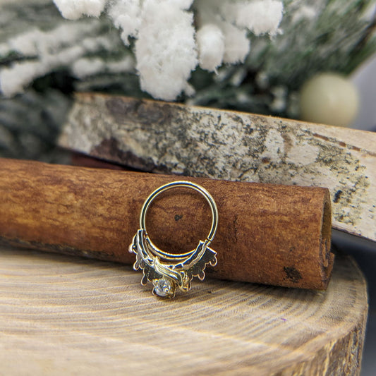Diamond Shield Ring